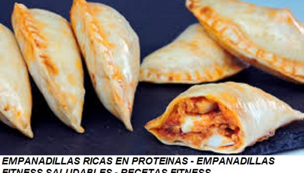 Cocina fitness saludable. Empanadillas fitness